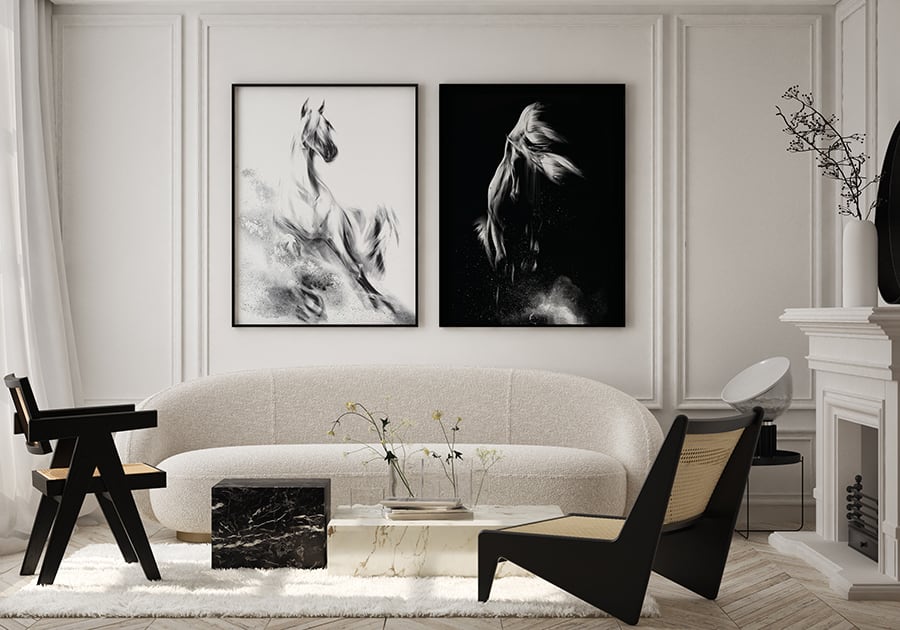 Ruch zatrzymany na płótnie